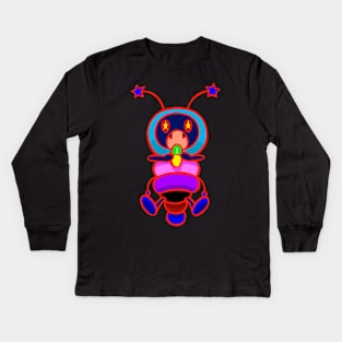 2P monimoni sticker Kids Long Sleeve T-Shirt